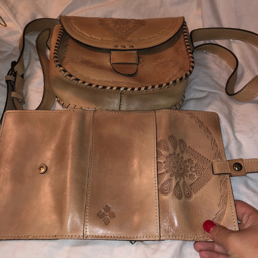 Patricia Nash Crossbody and Matching Wallet